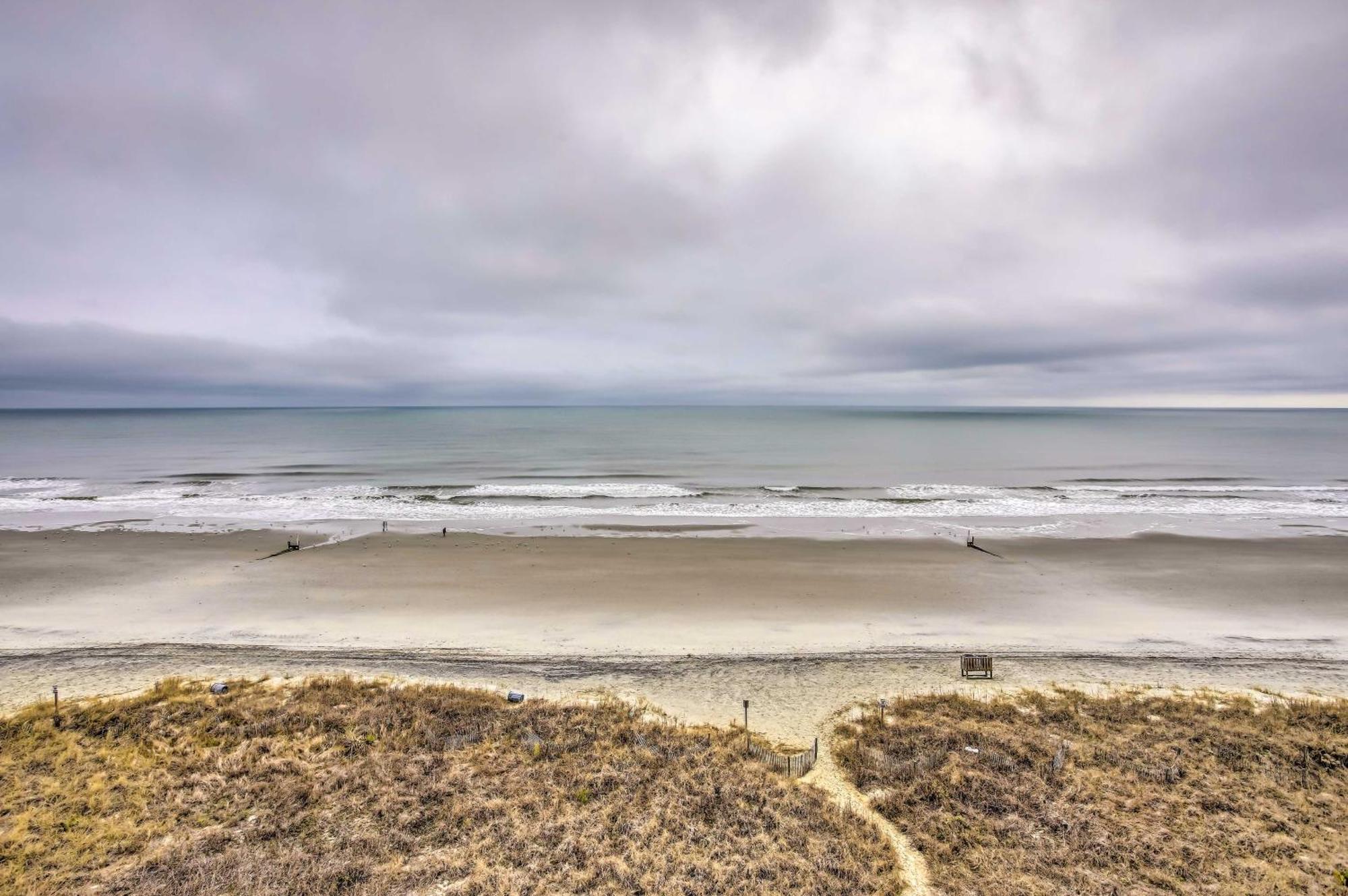 Oceanfront North Myrtle Beach Condo With Indoor Pool Экстерьер фото