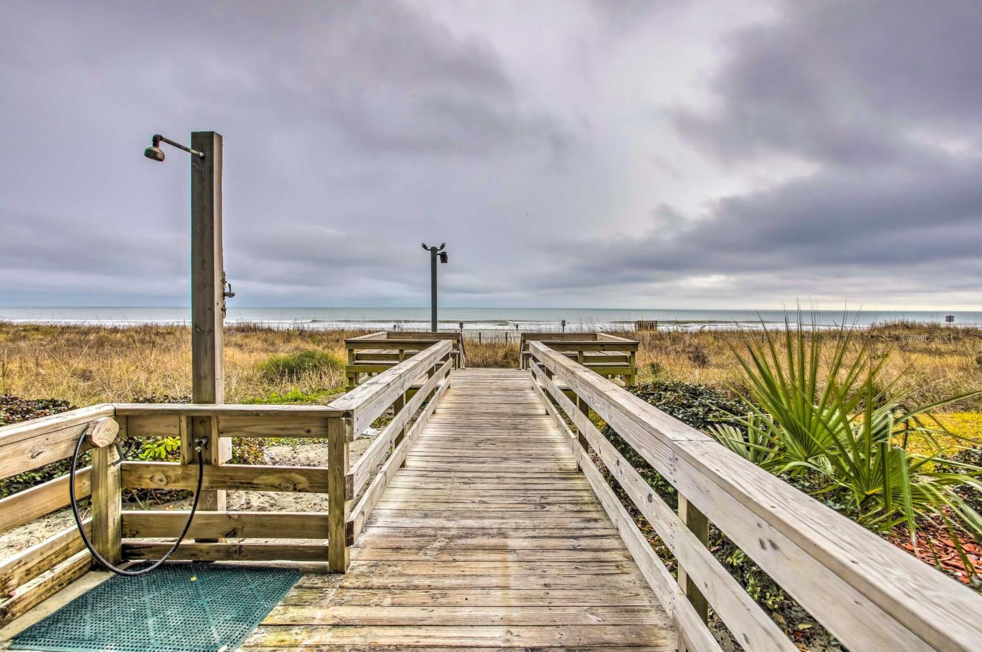 Oceanfront North Myrtle Beach Condo With Indoor Pool Экстерьер фото