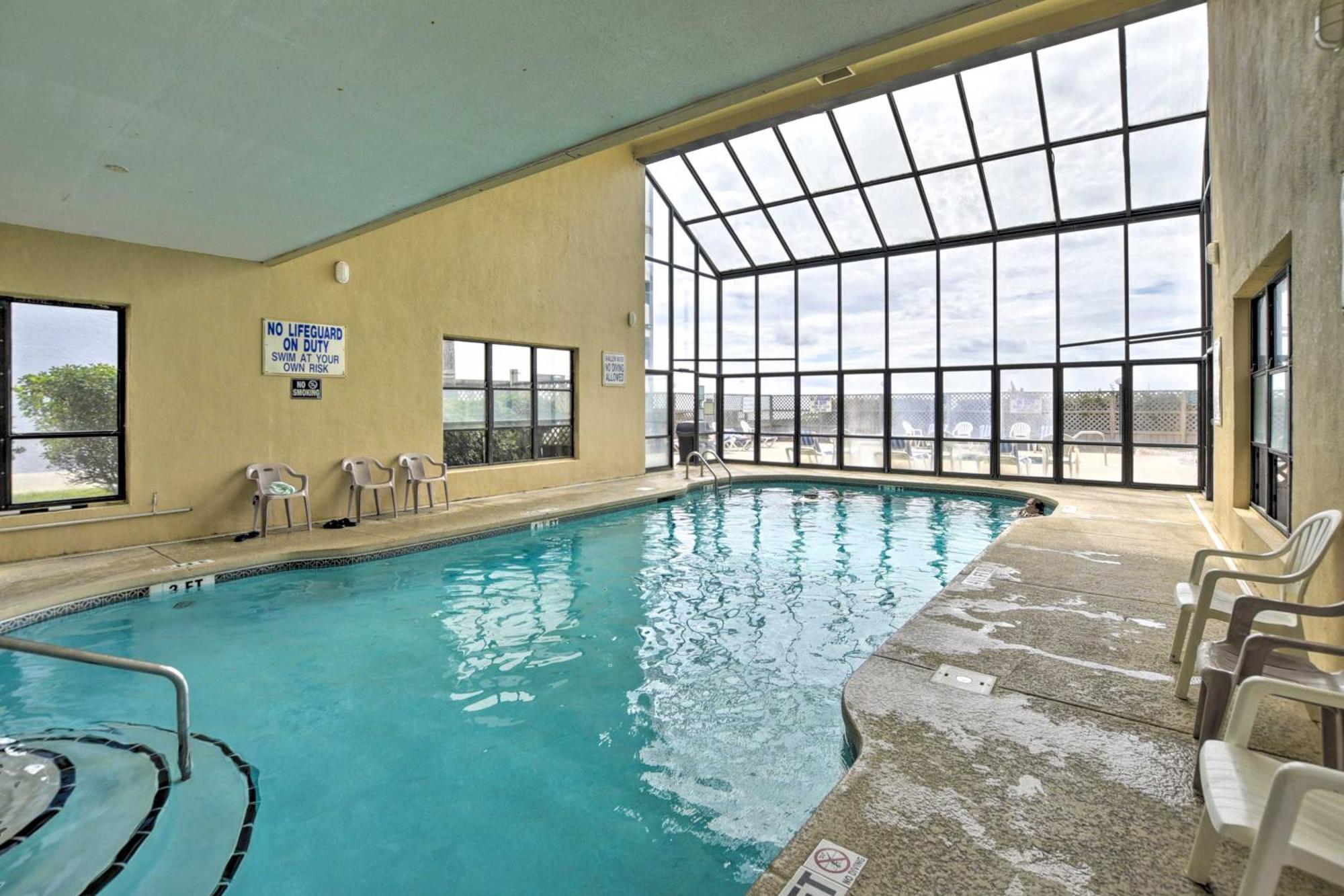 Oceanfront North Myrtle Beach Condo With Indoor Pool Экстерьер фото