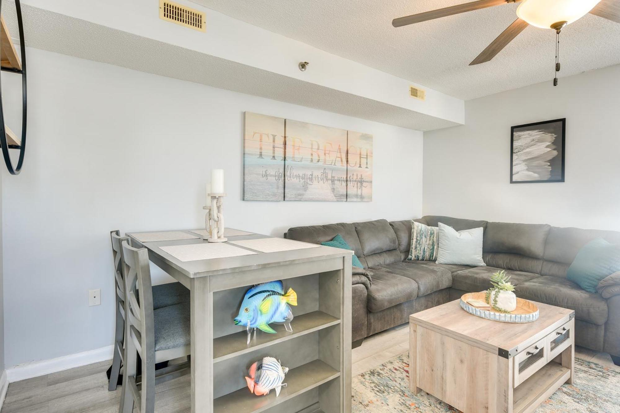 Oceanfront North Myrtle Beach Condo With Indoor Pool Экстерьер фото