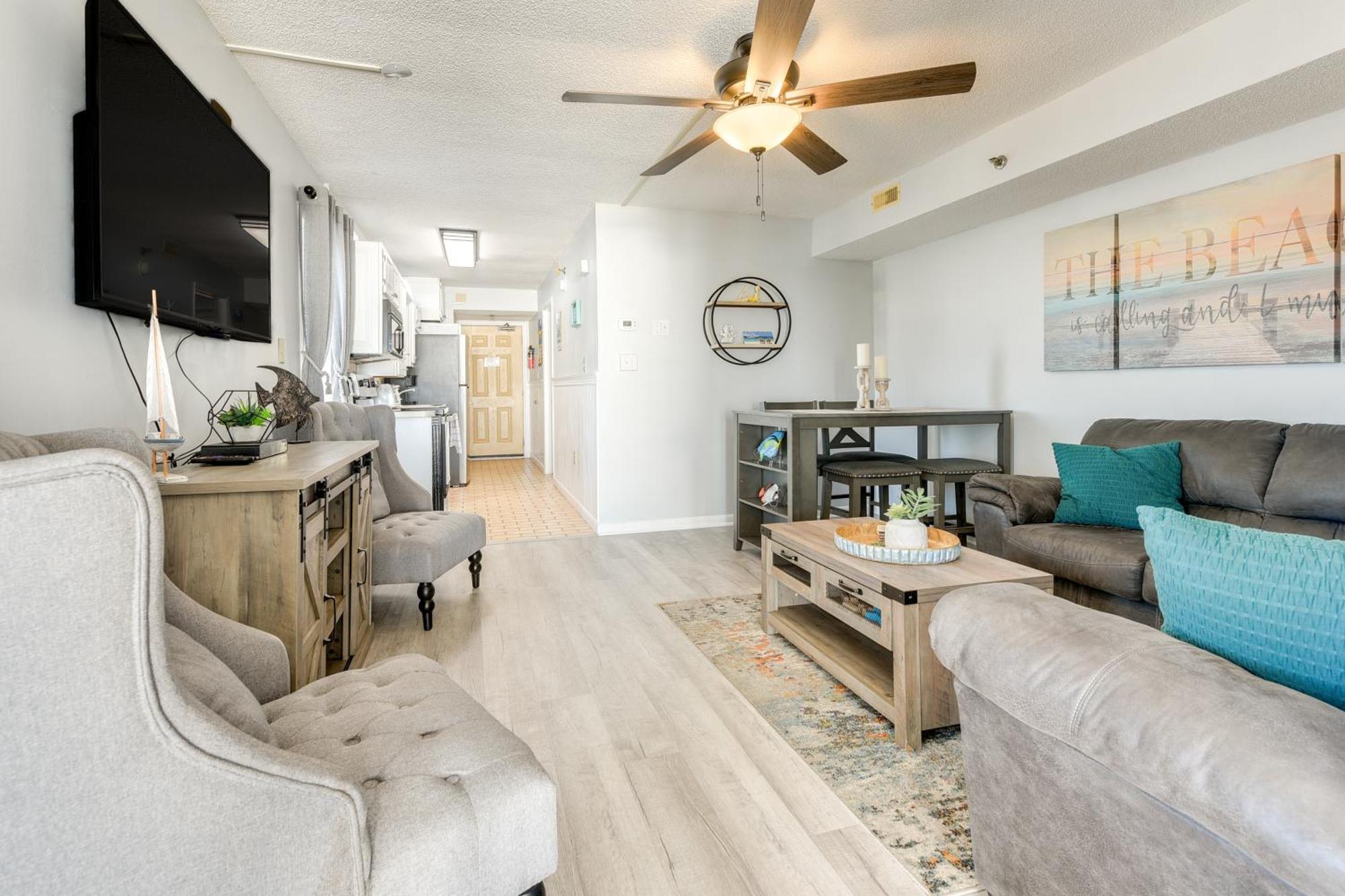 Oceanfront North Myrtle Beach Condo With Indoor Pool Экстерьер фото