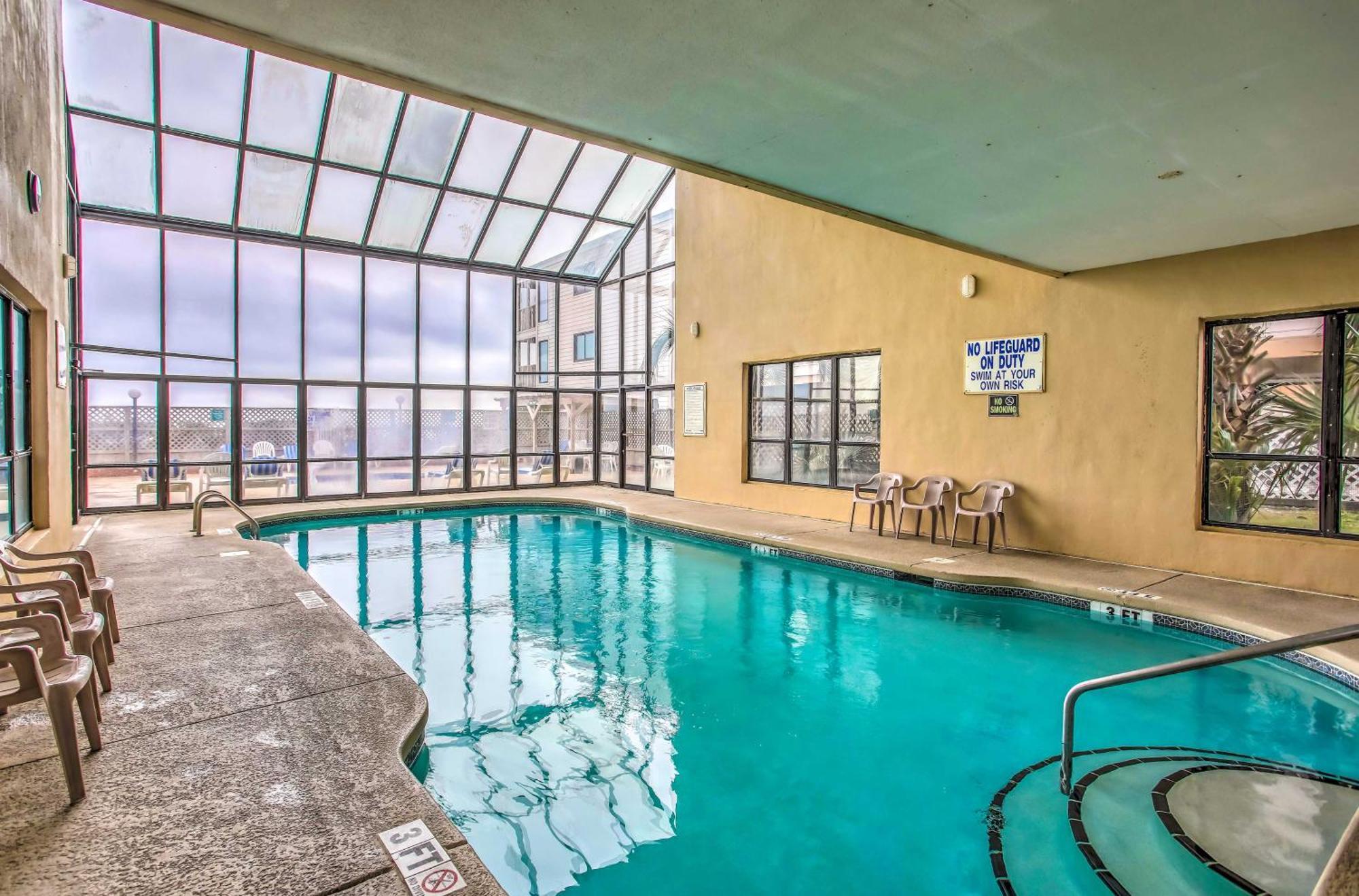 Oceanfront North Myrtle Beach Condo With Indoor Pool Экстерьер фото