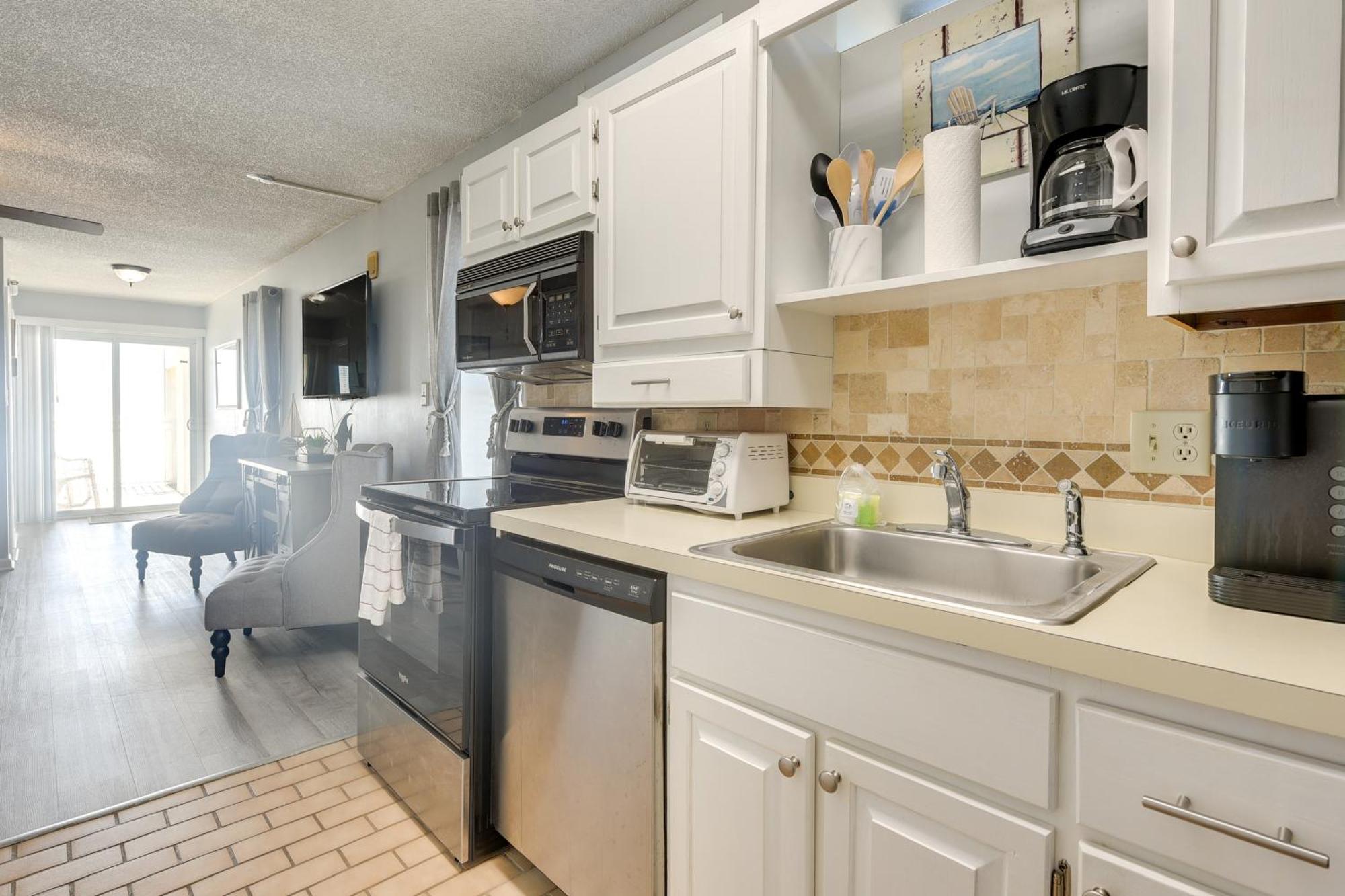 Oceanfront North Myrtle Beach Condo With Indoor Pool Экстерьер фото